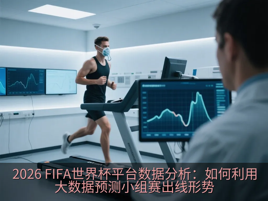 抽象的数据概率波动曲线图，代表世界杯小组赛动态预测模型的实时更新